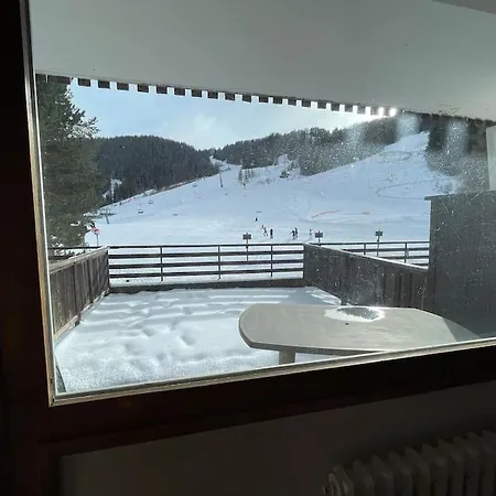 Avec Terrasse Vue Sur Piste à Praloup Apartamento