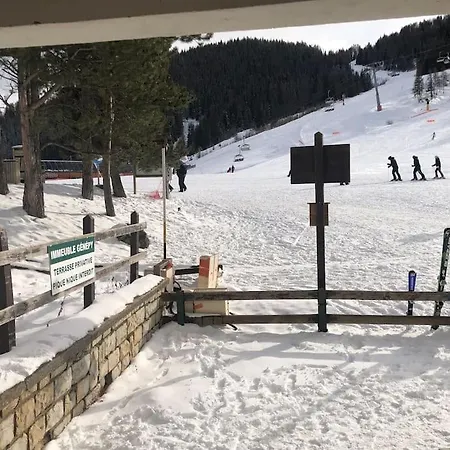 Apartment Avec Terrasse Vue Sur Piste A Praloup *